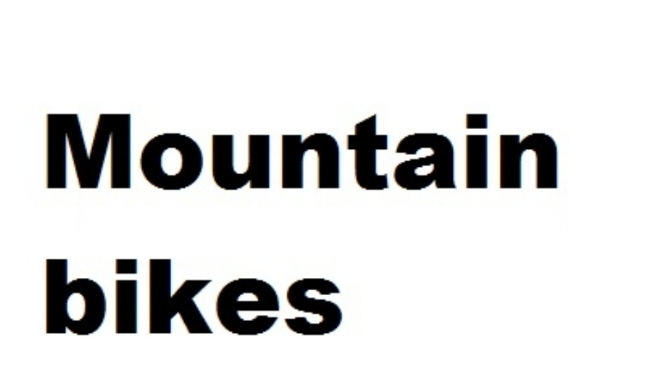 Mountainbikes
