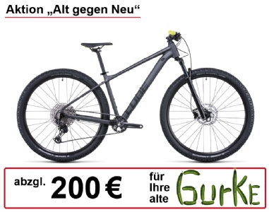 Cube Attention SL 29 (grey-lime)