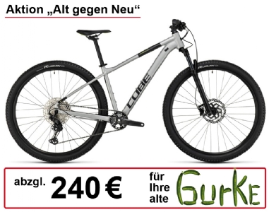 Cube Attention SLX 29 (silvergrey-lime)