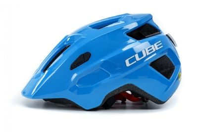 Cube Helm LINO glossy blue-red