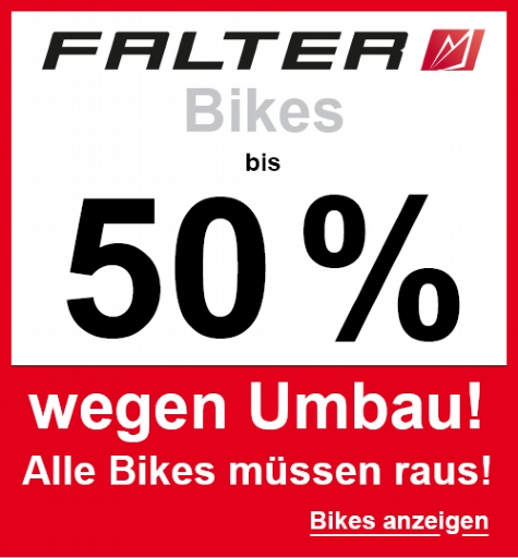 Falter Bikes bis 50%